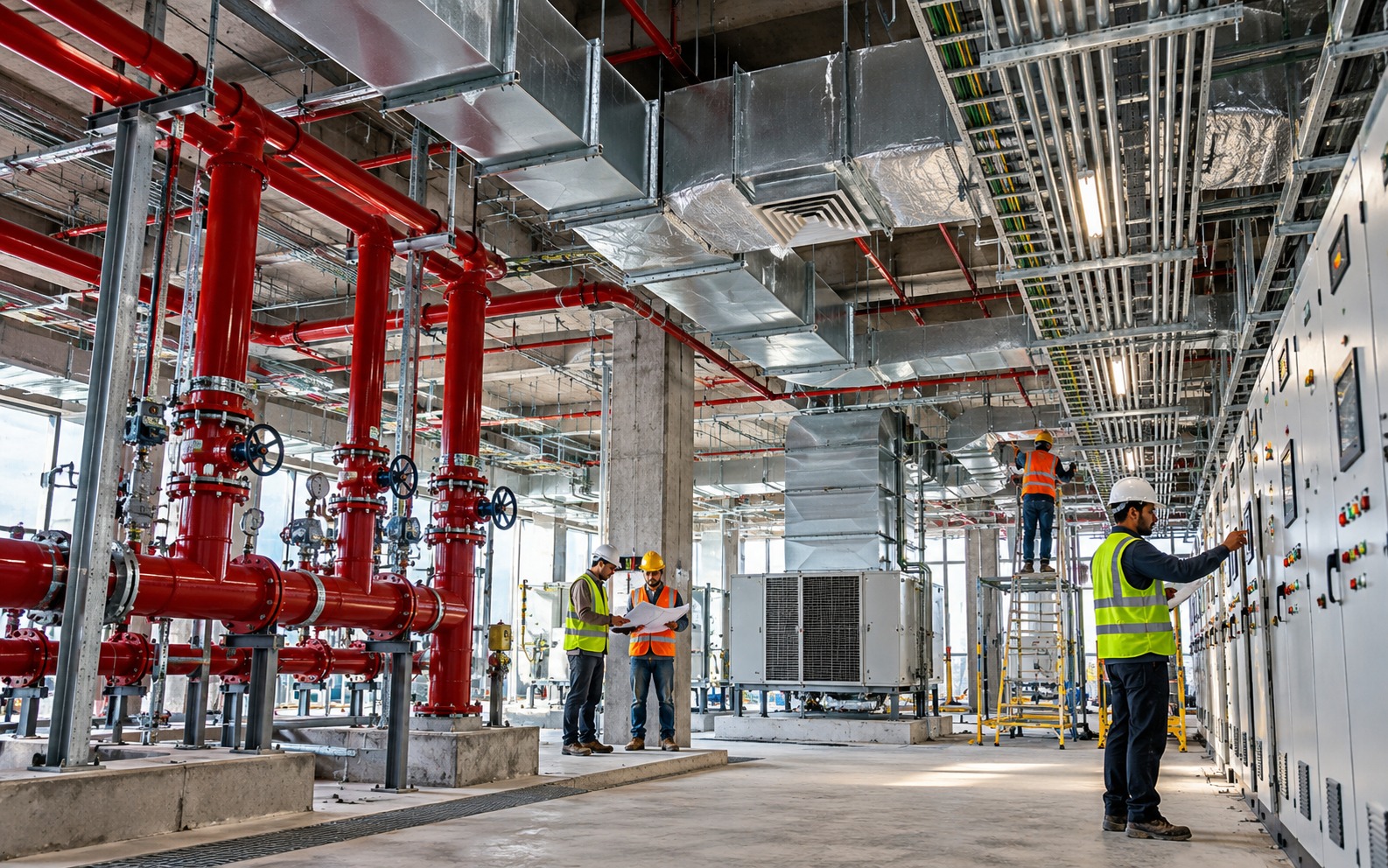 DMG Building - MEP Works project photo